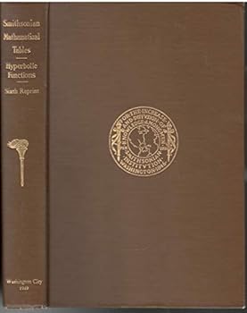 Hardcover Hyperbolic Functions (Smithsonian Mathematical Tables) Book