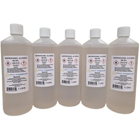 Lincs Products 99.9% Pure / 5L / Pharma Grade / Isopropyl Alcohol / Isopropanol Alcohol / IPA Cover