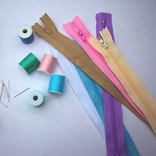 LAITER 100 Pezzi Cerniere Lampo Multicolore Nylon