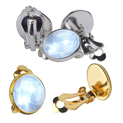 Aylifu, Orecchini a Clip con Clip, 20 Pezzi (10