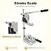 FFIHAKL Universal Drill Press Stand, Drill Press Stand for Hand Drill, Adjustable Electric Bench Clamp Support Tool, for Hand Drill Single Hole Installation