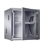 abschließbar Rittal 7507.120 19 Zoll Netzwerkschrank (B x H x T) 600 x 625 x 600mm 12 HE Lichtgrau (RAL 7035)