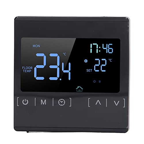 Jectse - Jectse Thermostat Numérique Programmable AVEC Écran Tactile Intelligent, Protection Contre Les Hautes Températures, Contrôle PRATIQUE, SALLE DE VAPEUR AC85V À 250V