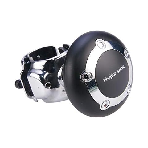 Hypersonic Vehicle Power Handle Car Steering Wheel Spinner Accessory Knob Universal Fit for Car (black) Cover