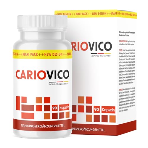 Cariovico cápsulas - para un estilo de vida saludable - con fórmula nueva y mejorada - 90 cápsulas 1x