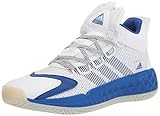 adidas Unisex Coll3Ctiv3 2020 Mid Basketball Shoe, Royal Blue/White/Black, 13.5 US Men