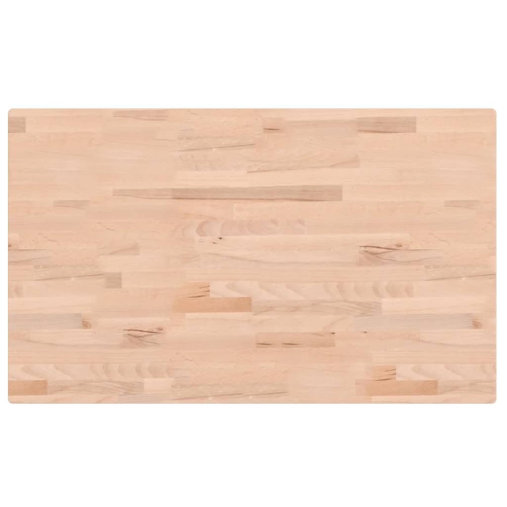 Banco da lavoro, 100 x 60 x 71,5-98 cm, in legno massello di faggio, rettangolare