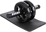 Exercez votre cœur avec notre nouveau rouleau de roue amélioré, vous permettant de concentrer davantage de stress sur votre abdomen pendant l'exercice, en éliminant le stress sur vos poignets, vos épaules et votre dos, et en évitant le stress pendant l'entraînement. Blessure musculaire, par rapport au rouleau ab ordinaire, le rouleau ab est plus adapté aux débutants, aux personnes de poids élevé, aux personnes âgées et aux professionnels.