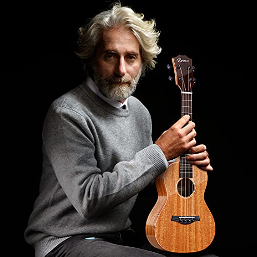 Rosen Ukulélé soprano – En acajou massif – 21 pouces – Professionnel – Kit de démarrage – Avec manuel d’apprentissage… - Les Beatles, Paul McCartney, John Lennon, RIngo Starr, George Harrison Rosen Ukulélé soprano - En acajou massif - 21 pouces - Professionnel - Kit de démarrage - Avec manuel d'apprentissage… – Image 7
