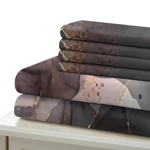 Housse de couette art abstrait microfibre : finie la corvée de repassage