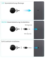 Etour Lautsprecher Wandhalterung Halterung mit Beschlägen Surround-Sound-Rücklautsprecher Dreh- und neigbarer Satz Stabiler Lautsprecherständer mit 5 kg Tragkraft Surround-Sound-Wandhalterung für Rear – Ansicht 4