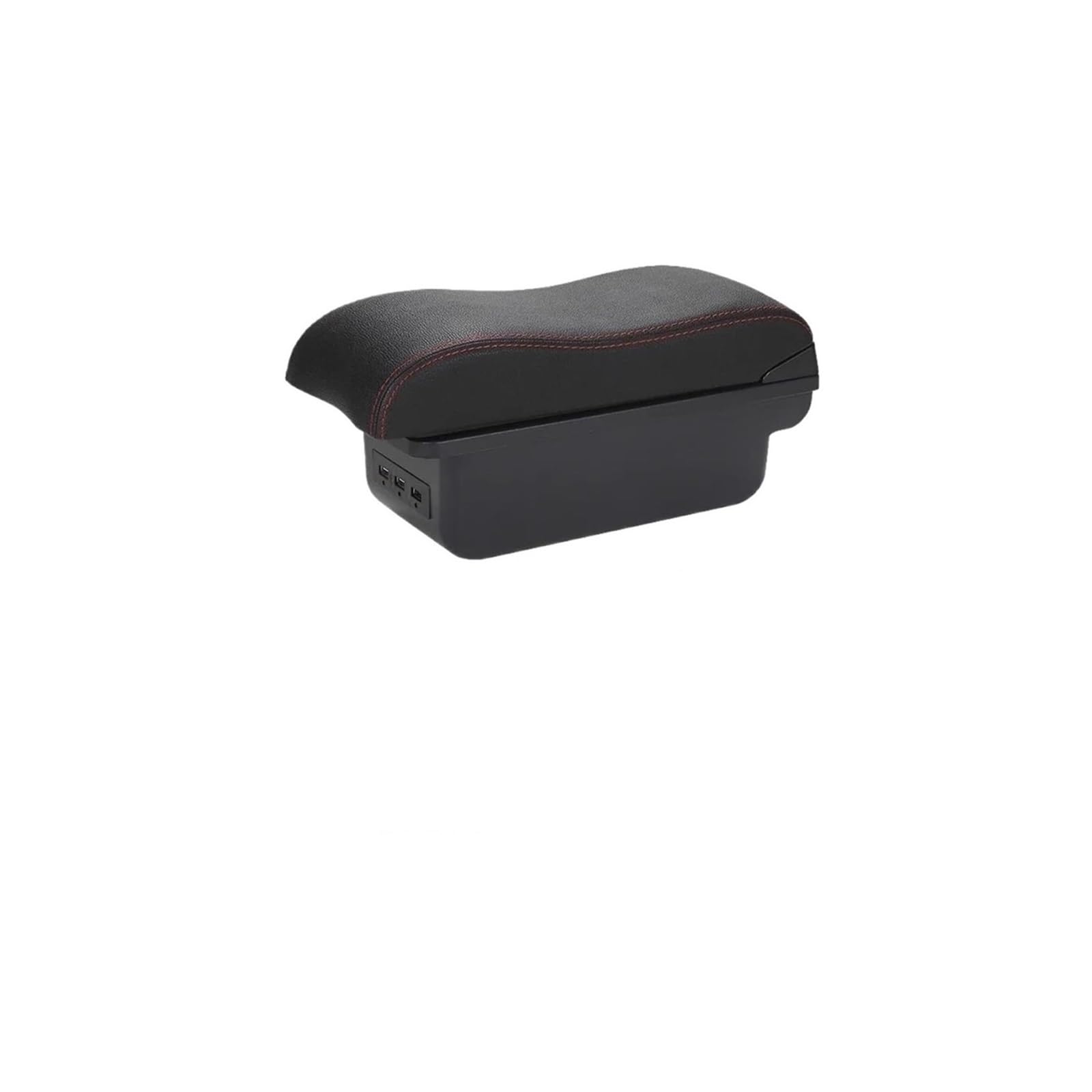HCKCLMBMZW For Nissan For Note For EPower 2016-2022 Armrest Box Central Storage Dedicated Interior Retrofit Car Car Armrest Center Console(B1 Black Red 3usb)