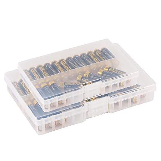 Whizzotech AA and AAA Battery Storage Case Holder Organizer Box Hold 48 AA and AAA (48 AA + 48 AAA)