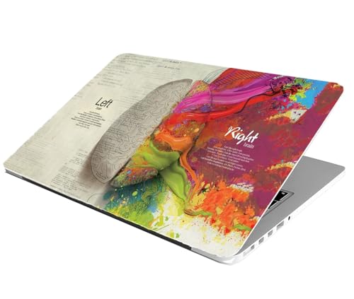 Image of Full Laptop Skin Stickers HD Quality Sticker for Laptops Upto 15.6 inch (Dustproof|Waterproof|Scratchproof|Reusable) - BE LFT RGT FL2