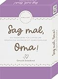 oman air check in  Elma van Vliet Sag mal, Oma!: Ein Spiel für Oma & Enkelkind - Das Fragespiel für tolle & besondere Momente mit deinem Enkelkind