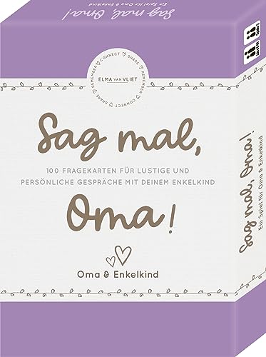Elma van Vliet Sag mal, Oma!: Ein Spiel für Oma & Enkelkind - Das Fragespiel für tolle & besondere Momente mit deinem Enkelkind