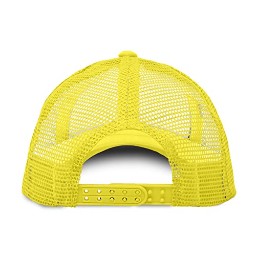 Boné infantil ajustável DALIX para meninos e meninas, Yellow-white, 3X-Small