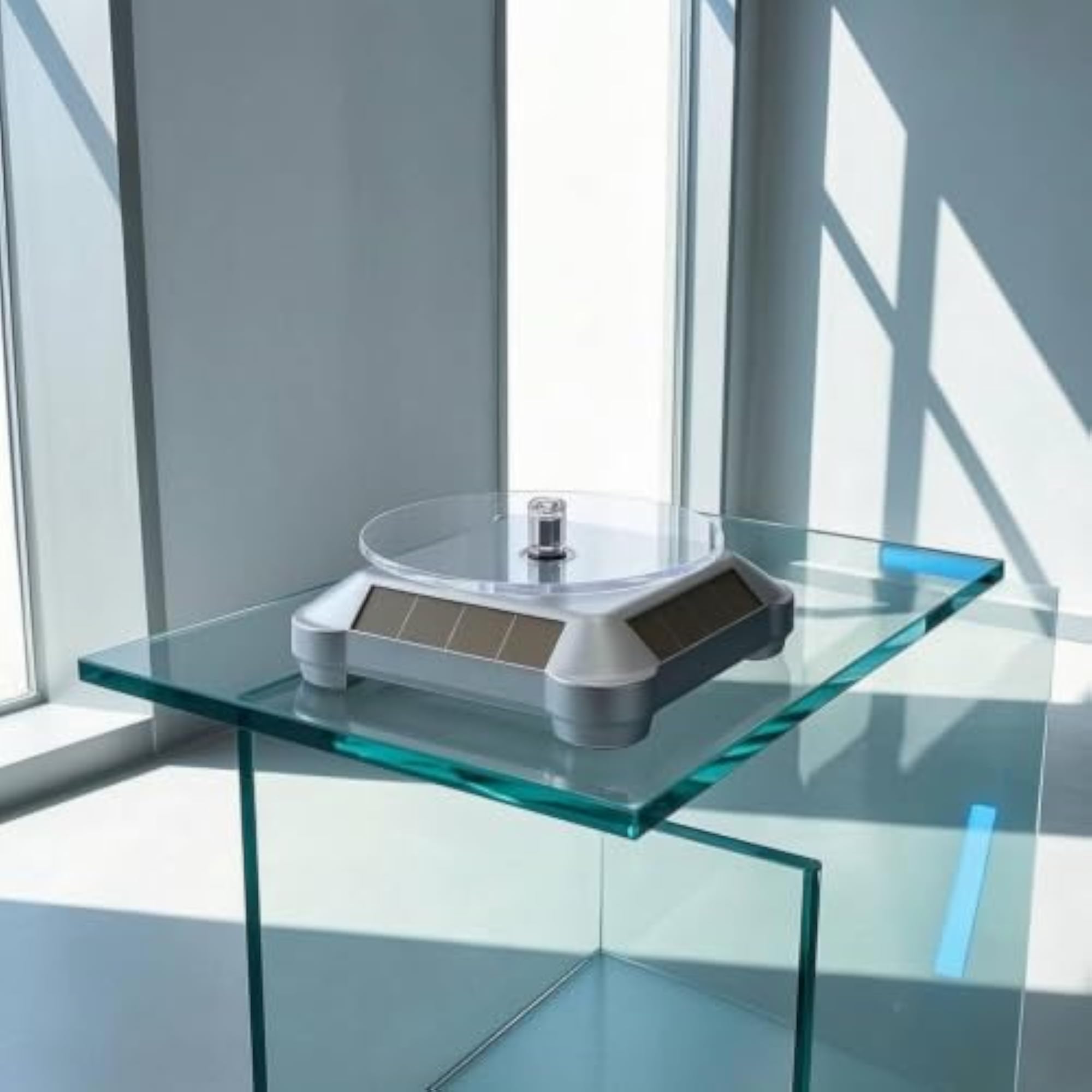360-Degree Rotating Display Stand Automatic Solar Turntable