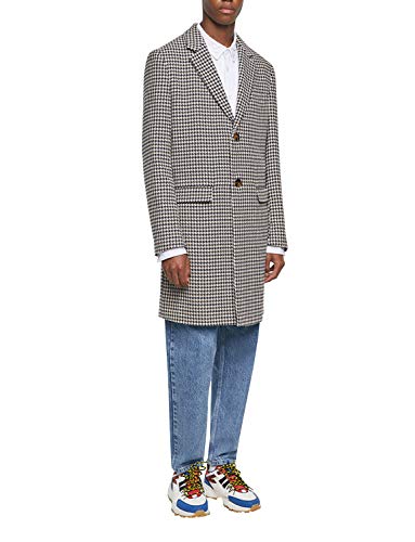 YZHEN Hommes Veste Costume Pied de Poule Veste de Smoking de Mariage Cover