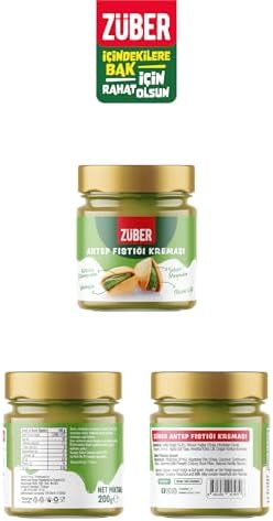 Züber Antep Fıstığı Kreması 200 gr - Görsel 3