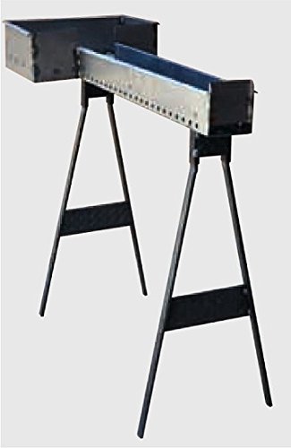 Original Abruzzese Grillofen Aus Eisen – 60 Cm Länge, Mit Kohlekopf (27x37 Cm), Abnehmbare Füße – Für Traditionelles Braten-Grillen