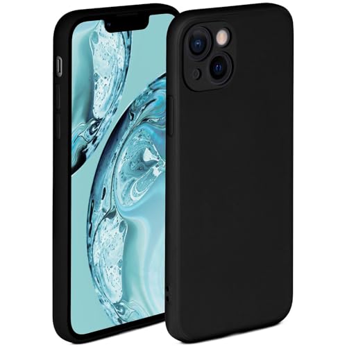 Coque en silicone iPhone 13 mini souple noire de ONEFLOW