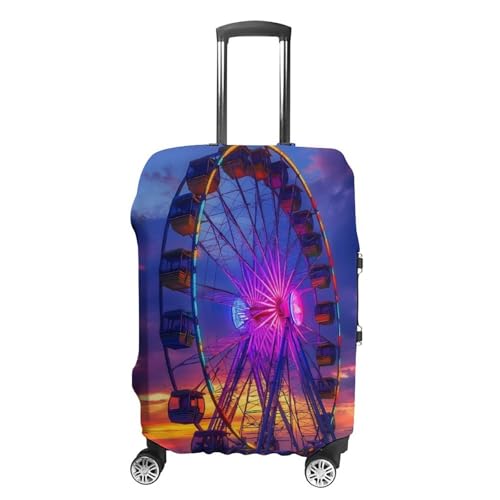 Myrtle Beach South Carolina Ferris Wheel Luggage Cover Suitcase Protector Travel Baggage Covers for Men Women XL - Main Image
