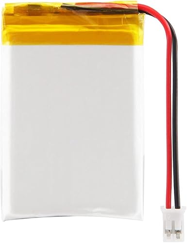 Miniatura 2 de 3.7V 1000mAh 523450 Lipo batería recargable de iones de polímero de litio con conector JST