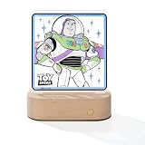 VALENTI & CO. - Disney Toy Story Buzz Lightyear - Lampada Notturna Bambino Bambina Neonato |Luce Notturna Personalizzata Bambini |Regalo Battesimo Bimbo Bimba|Regalo Nascita Bimbo Bimba