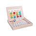 Produktbild rcraftn Montessori Spielzeug Holzspielzeug, Holz Puzzle Sortierbox, Kinder Lernspielzeug Pädagogisches Logik Puzzles Spiel Für Jungen Mädchen, Farbe Shape Matching Brain Teasers Logik-Spiel newcomer