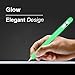 Leeko Pencil Skin Case Sleeve with iPad Pro 9.7 & 12.9 - Stylus Touch Pen Case Holder for Your Apple iPad Pro Pencil- Green(Glow in The Dark)