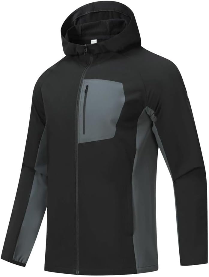 Men's Outdoor Sports Ski Camping Fishing Mountaineering Travel Soft-Shell Composite Fleece Jacket