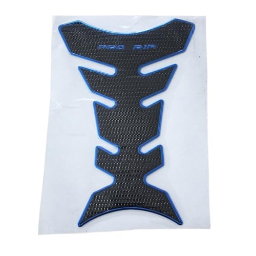 Autocollant réservoir moto protection arête de poisson noire