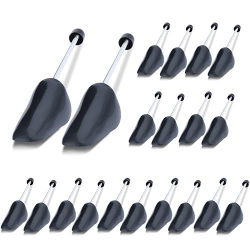 Top 10 Best Sneaker Shoe Trees for Perfect Fit and Care 20 YOLOPARK 10 Pairs Plastic Shoe Trees for Mens 6-12, Women Size 4-8, Shoe Stretcher with Adjustable Spring for Sneakers (Men-10Pair)