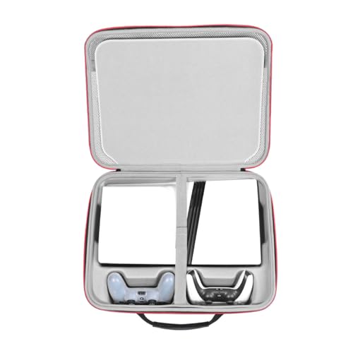 Image of Carrying Case for Sony PlayStation 5 Pro by RLSOCO, Travel Protective Case for PS5 Pro Console, Controller x2, Charger x1, Portable Screen x1, Game Disks and Other Accessories