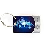 Smart Luggage Tags - Security Travel Luggage tags with tracking code & Itinerary feature by SuperSmartTag