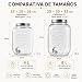 Imagen de CIA&CO Dispensador de Bebidas de Vidrio 4 L con Grifo