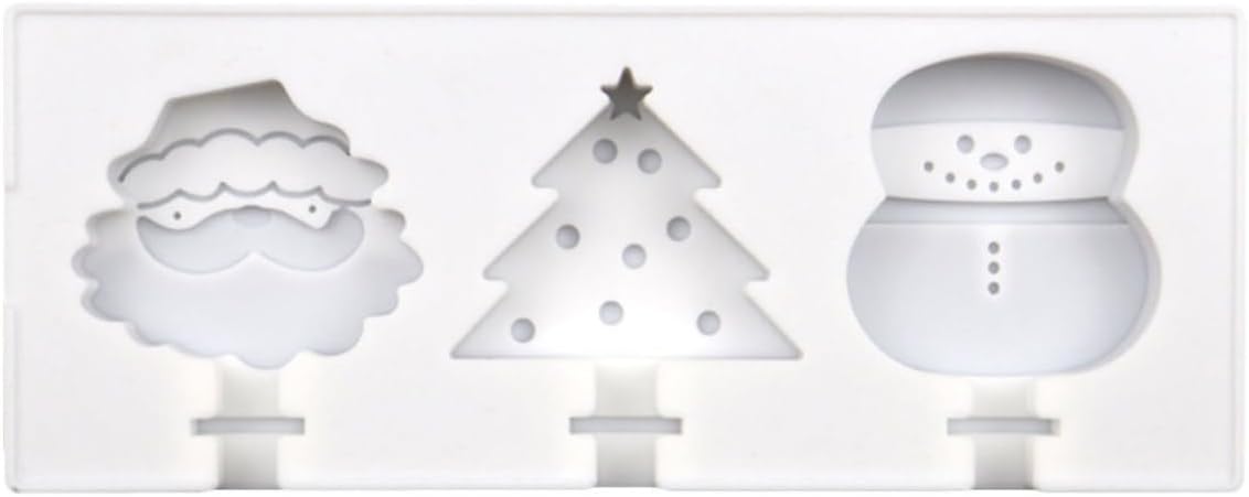 Silicone Ice Pop Mold Xmas Christmas Tree for Ice Cream