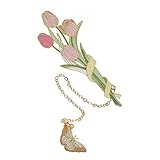 NUOBESTY 2piezas Marcadores De De Metal Diseño Floral Adornos De Hollow-out Para y Profesionales Para y Bibliotecas