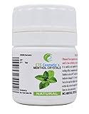 cristales de mentol farmacia paris Con un fuerte olor a menta, se usa en formulaciones por sus efectos analgésicos, refrescantes y refrescantes.
