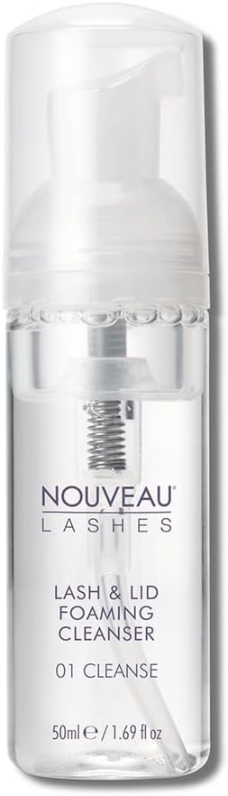 Lash & Lid Gentle Foaming Cleanser, Encourages Optimal Lash and Eyelid Hygiene, Suitable for Use on Lash Extension, Vegan, 50 ml (Brush Not Included)