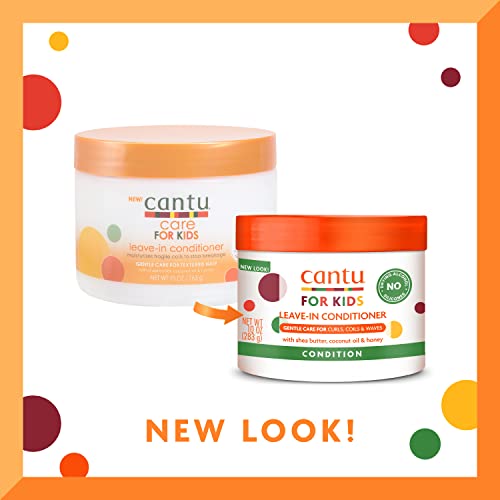 Cantu Care For Kids Leave-In Conditioner With Shea Butter, 10 Oz (Pack Of 3) (Packaging May Vary) #TOP1
