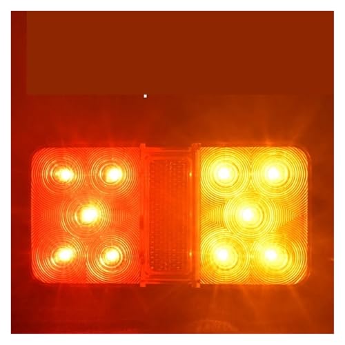 Feu de freinage LED 12V tout-en-un pour remorque et camping-car