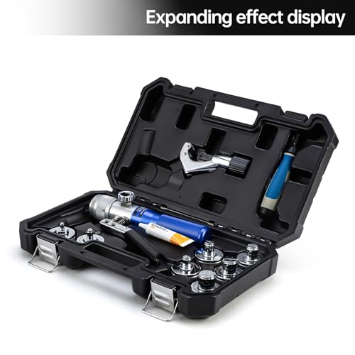 IBOSAD HVAC Hydraulic SWAGING tool kit for copper tubing Expanding 3/8 inch to 1-1/8 inch