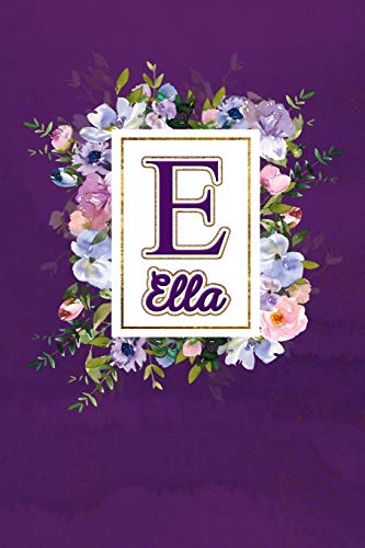 Ella: Monogram initial Ella