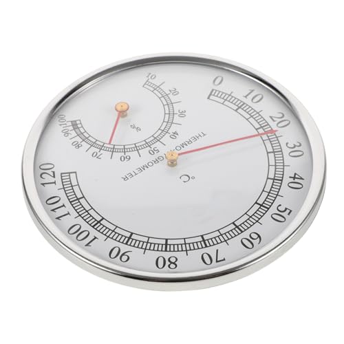 YARNOW Termómetro Higrómetro Medidor De Temperatura Interior y Humedad Para Sauna Aparato De Cocina Material Para Controlar El Baños o Jardines