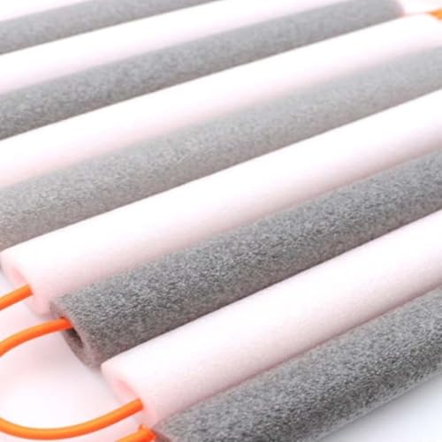 Pteanecay High Jump Training Equipment, High Jump Bungee Elastic Bar, High Jump Rope Rope Training Equipment Foam