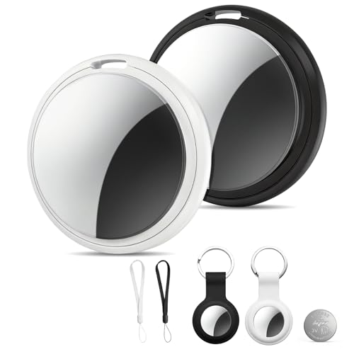 �G�A�^�O airtag 2�Z�b�g �����h�~�^�O �Y�ꕨ�h�~ �X�}�[�g�^�O �ǐՃ^�O �y2026�ŐVMFI�F�� �Z�K�擾�ρz(Apple�́u�T���v�ɑΉ�) iOS��p �S�� GPS �����x���� �X�}�[�g�g���b�J�[ ���� ���y�� 2�N�d�r���� �q������҃y�b