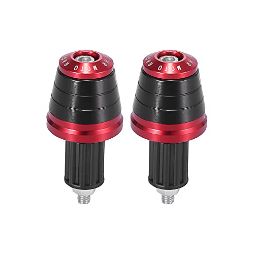 Evita vibraciones con manillar extremos tapas Motoforti de 17mm tapones antideslizantes de moto