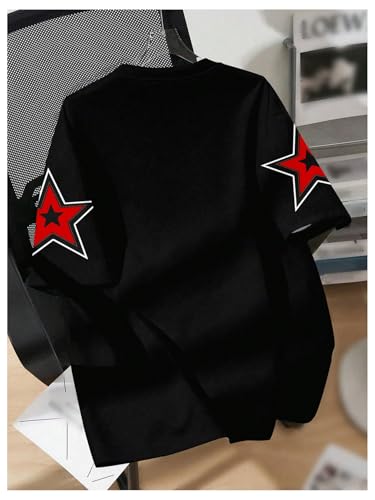 WDIRARA Boy's Jersey Shirt Number Graphic Tee Short Sleeve Crew Neck Oversized Top2